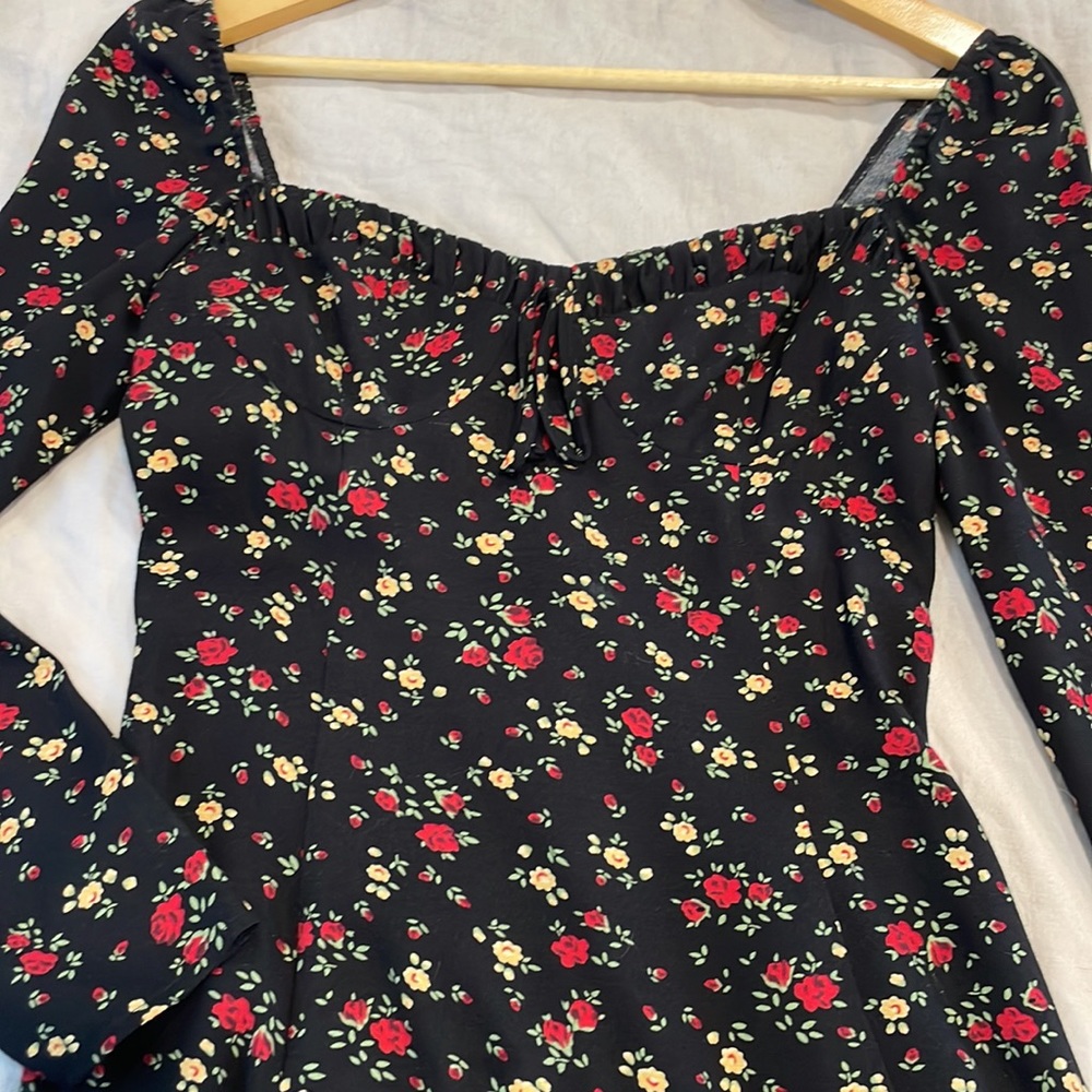 Reformation Long Sleeved Mini Dress